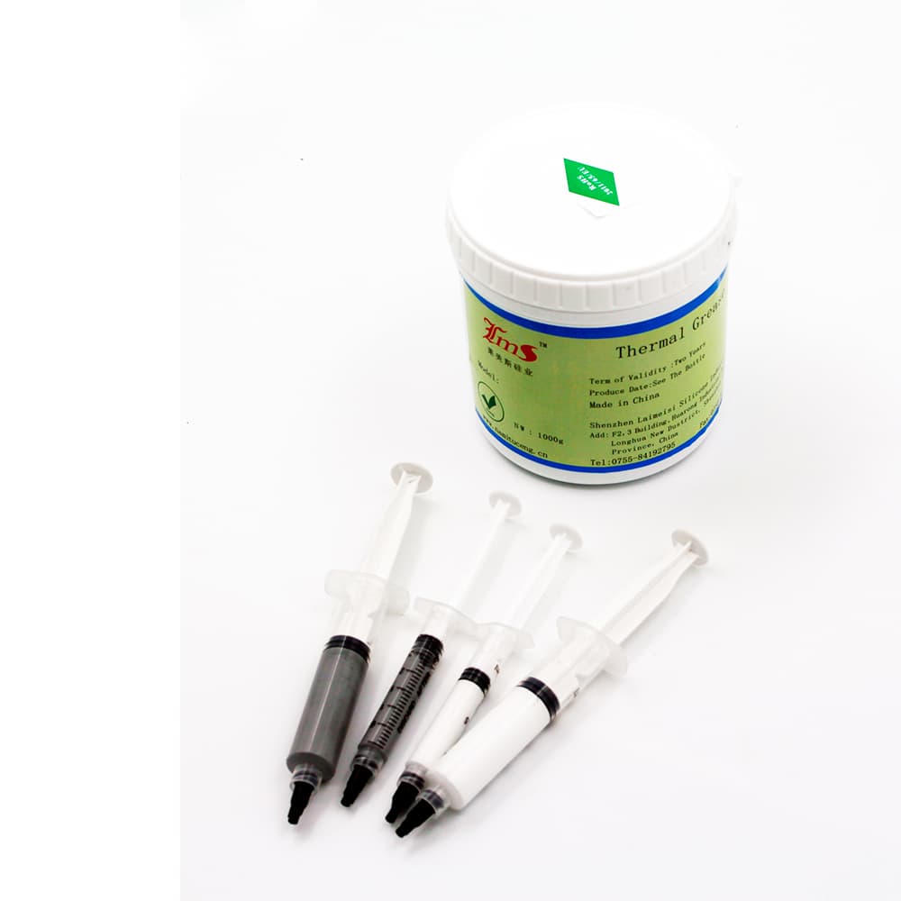 Syringe Thermal Conductivity Silicone Rubber Grease for GPU